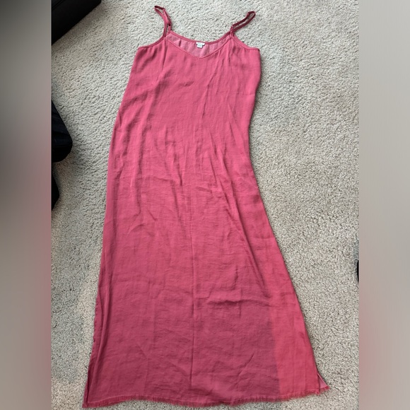 Aerie Slip Satin Dress - Picture 1 of 5